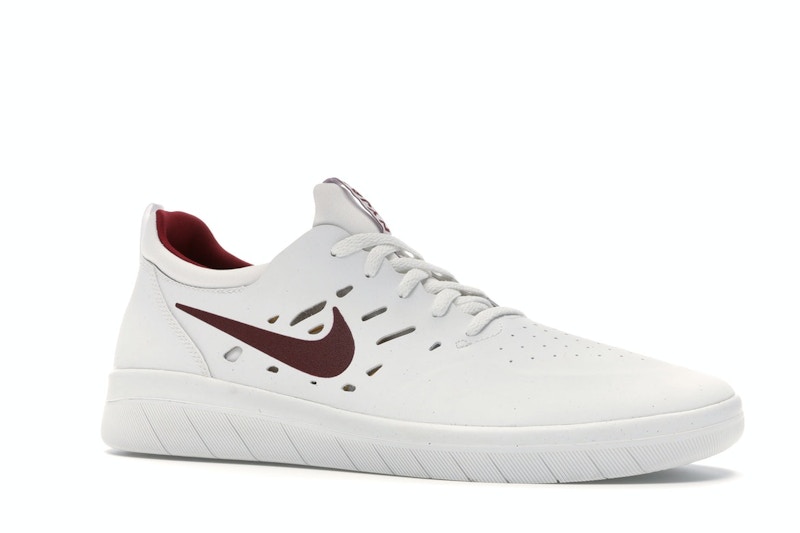 nike nyjah white red