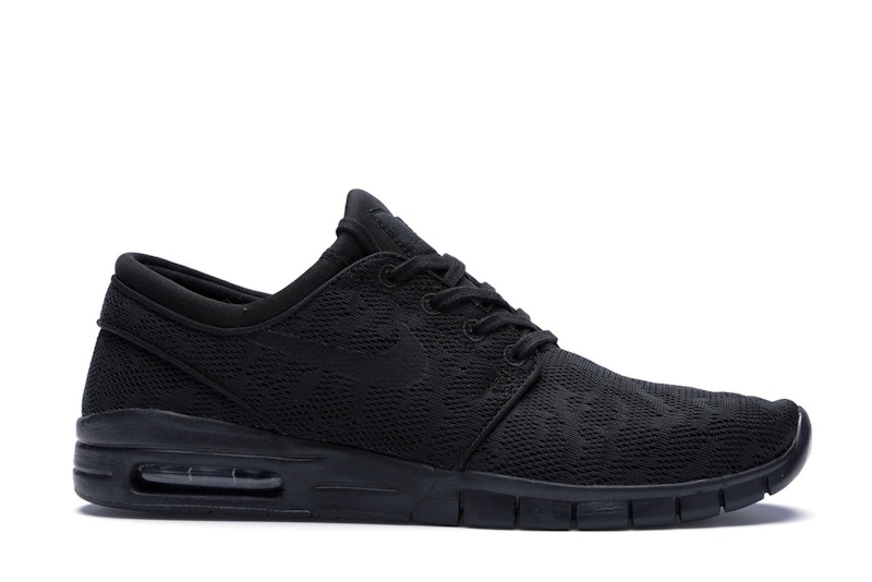 Nike SB Stefan Janoski Max Triple Black - 631303-099 Nike SB Stefan Janoski Max Triple Black - 631303-099