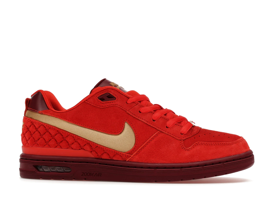Nike SB Zoom Air Paul Rodriguez 1 Habanero Red All-Star