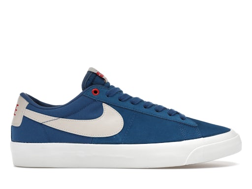 Nike SB Zoom Blazer Low Pro GT Court Bleu University Rouge 0