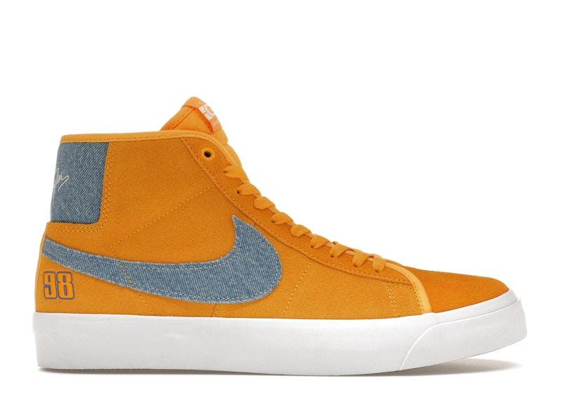 Nike SB Zoom Blazer Mid Pro GT Grant Taylor University Dorado Denim Hombre FD0269 700 US