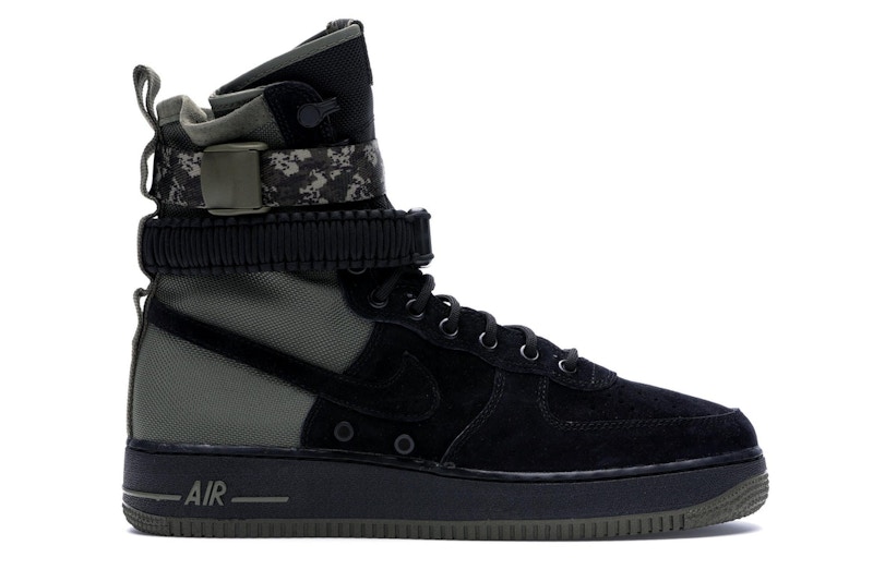 Black air 2025 force 1 sf
