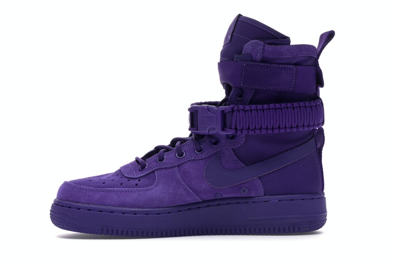 Nike sf air force 1 high court purple clearance