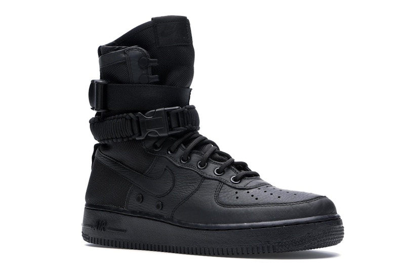 Nike SF Air Force 1 High Triple Black - 864024-003 Nike SF Air Force 1 High Triple Black - 864024-003
