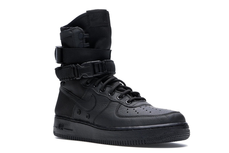Nike SF Air Force 1 High Triple Black - 864024-003 Nike SF Air Force 1 High Triple Black - 864024-003