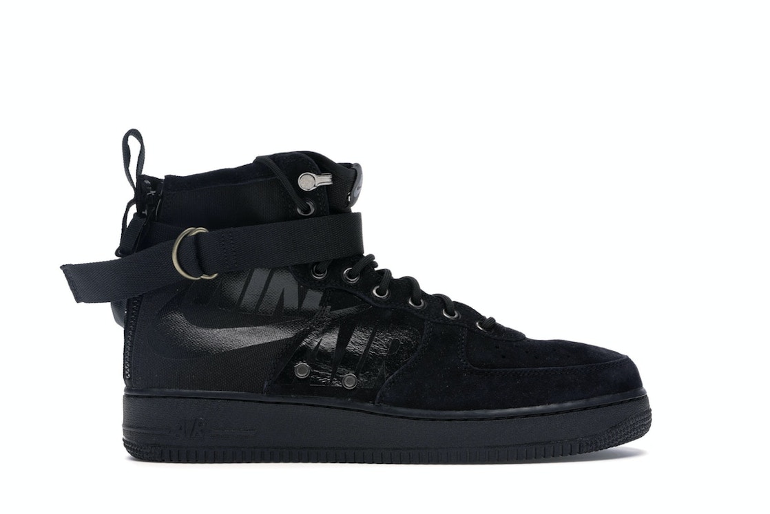 Nike Sf Air Force 1 Mid Black Cool Grey 008 Nike Sf Air Force 1 Mid Black Cool Grey 008