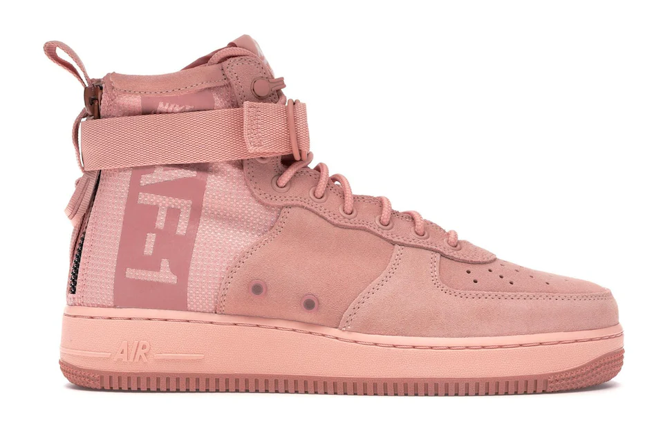 Nike SF Air Force 1 Mid Coral Stardust 0