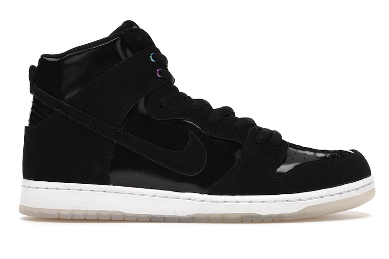 Nike Sb Zoom Dunk High Pro Black Black White Clear Men s 854851 001 US