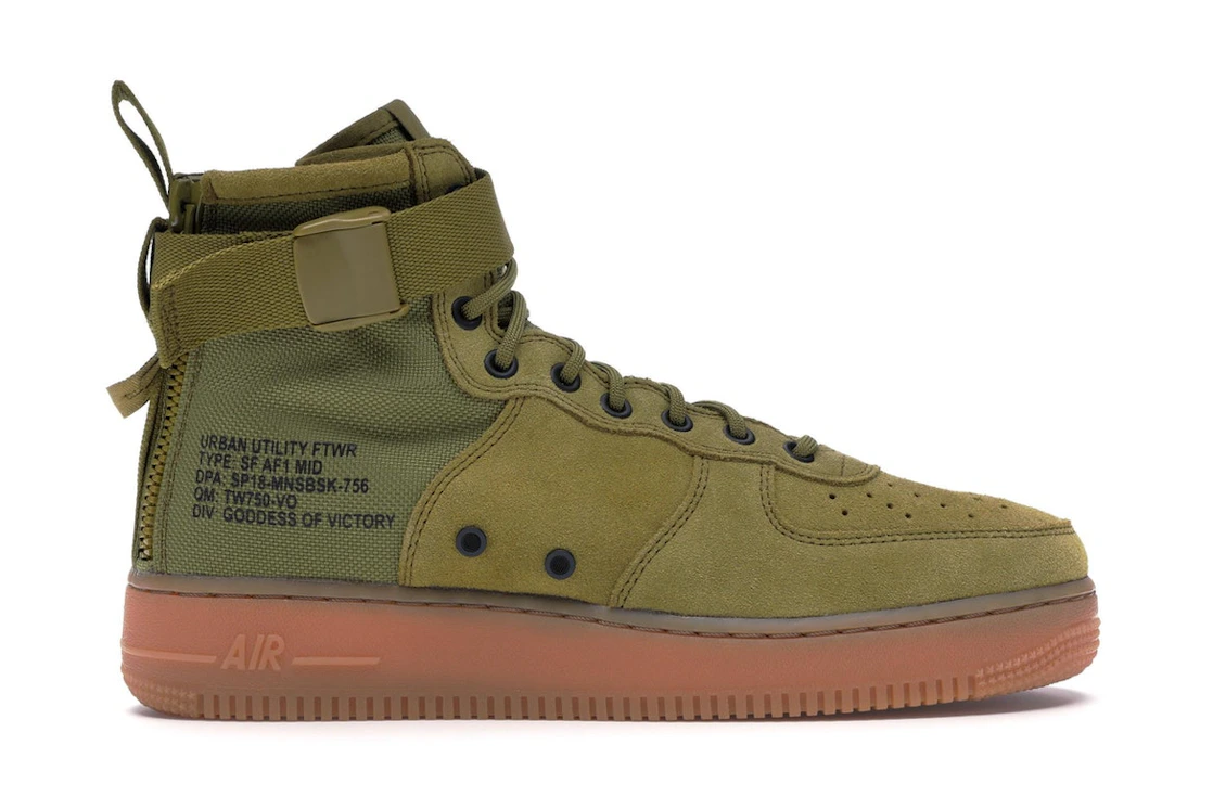 Nike Sf Af1 Mid Desert Moss Desert Moss