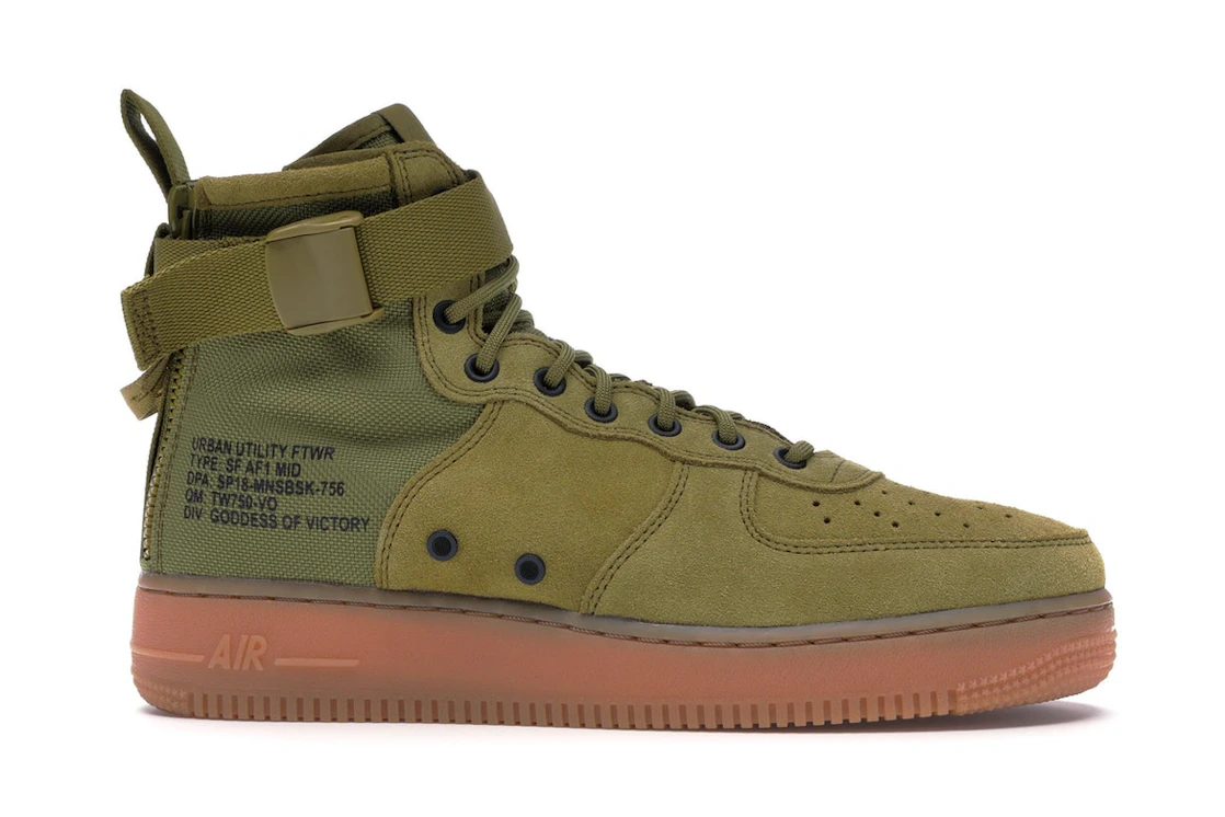 Nike Sf Af1 Mid Desert Moss Desert Moss