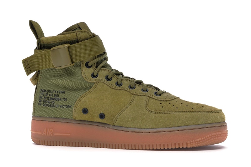 Nike Sf Af1 Mid Desert Moss Desert Moss
