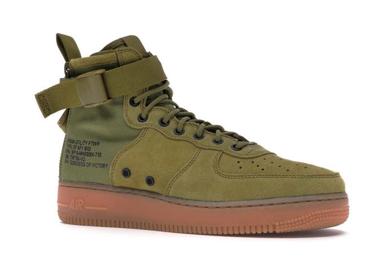 Nike Sf Af1 Mid Desert Moss Desert Moss