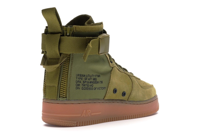 Nike Sf Af1 Mid Desert Moss Desert Moss