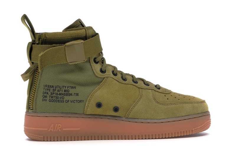 Nike Sf Af1 Mid Desert Moss Desert Moss