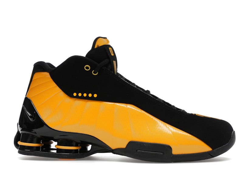 Nike Shox BB4 Black University Gold