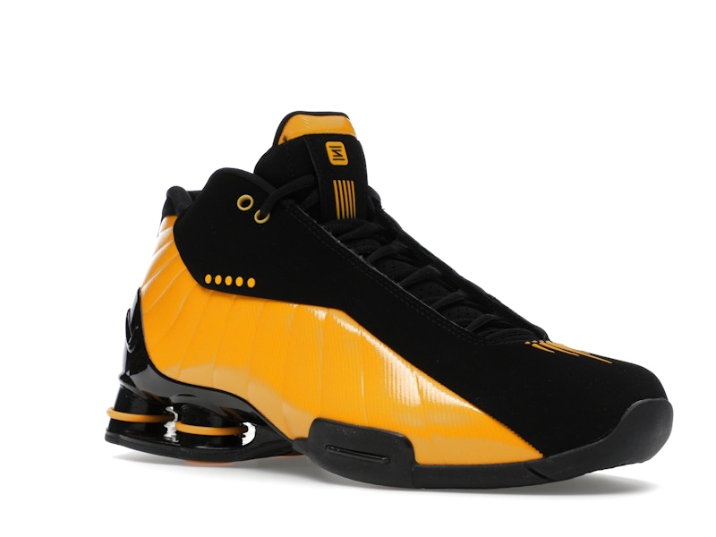 Nike Shox BB4 Black University Gold