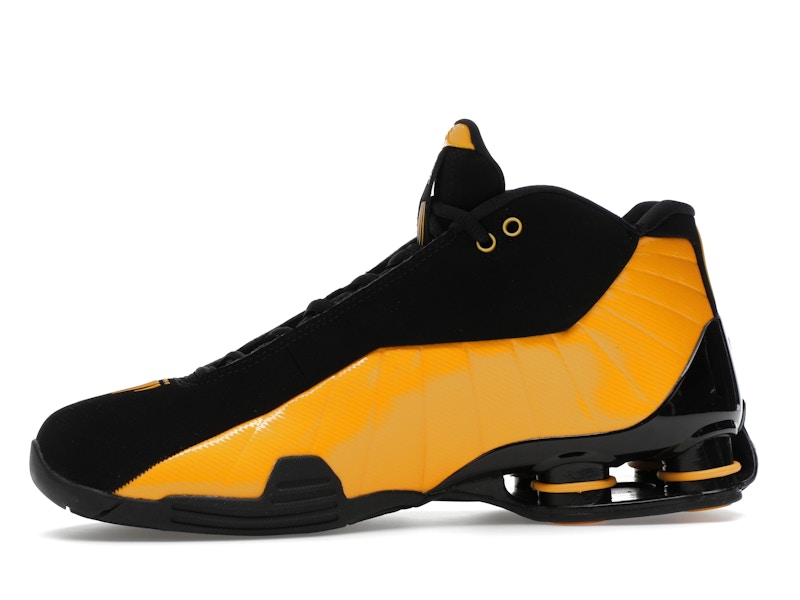 Nike Shox BB4 Black University Gold