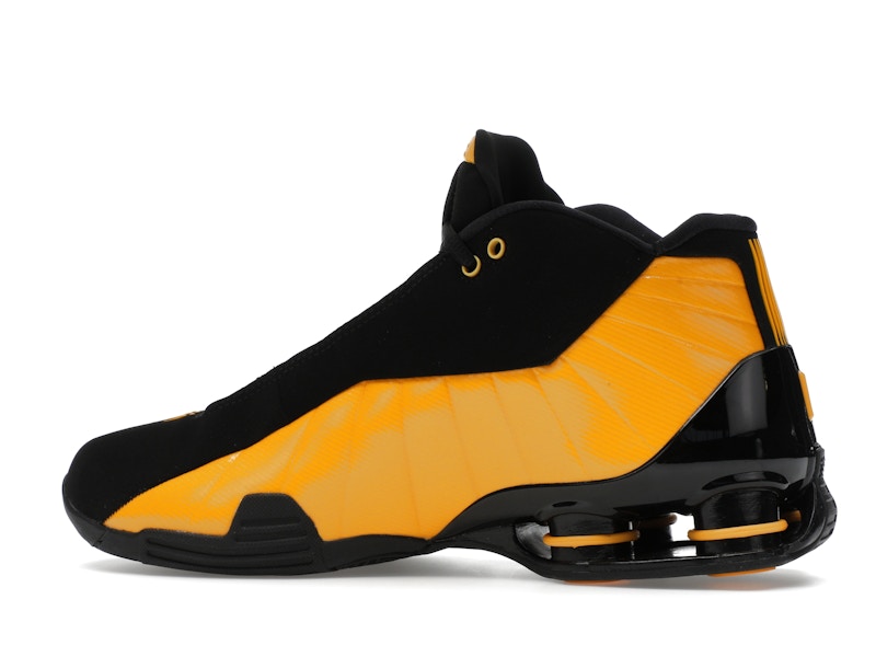 Nike Shox BB4 Black University Gold