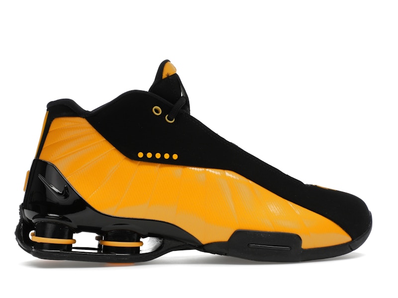 Nike Shox BB4 Black University Gold