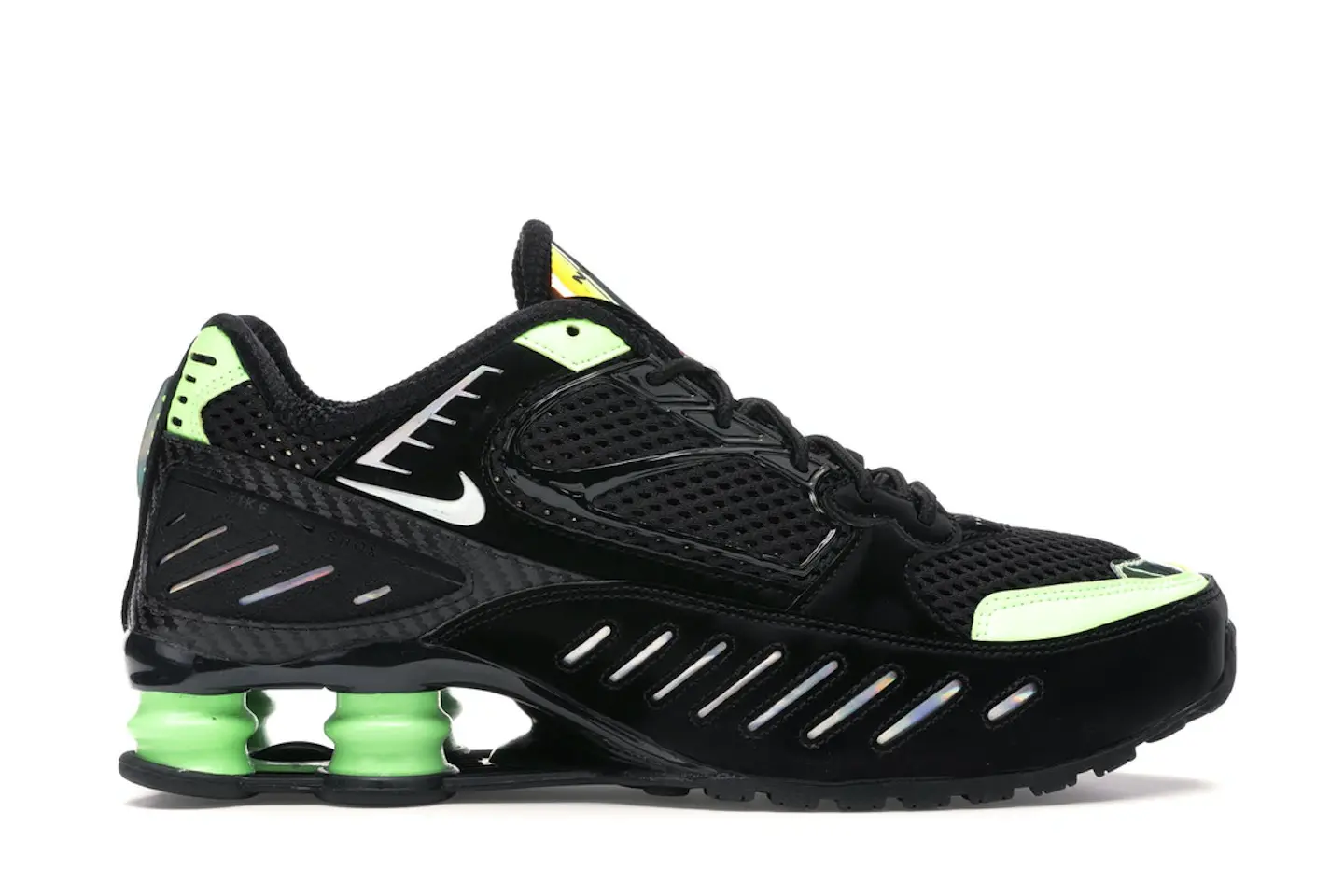 Nike Shox Enigma Black Lime Blast (Women's) - CK2084-002 - US