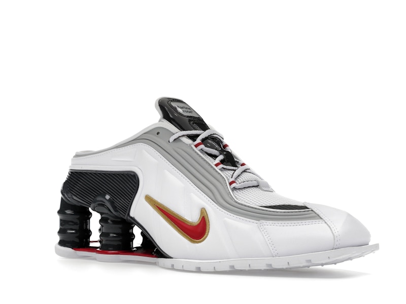 Nike Shox MR4 Mule Martine Rose Metallic Platinum Varsity Red (Women's)