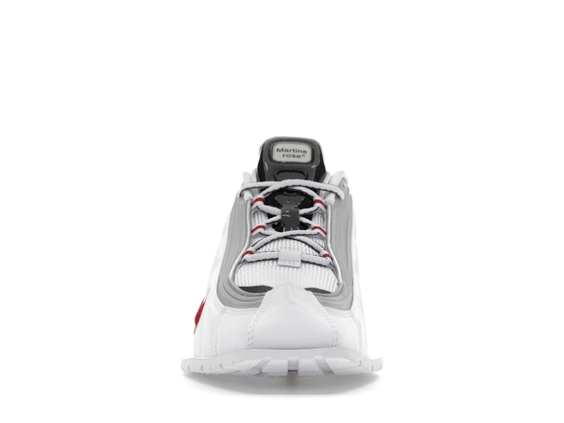 Nike Shox MR4 Mule Martine Rose Metallic Platinum Varsity Red (Women's)