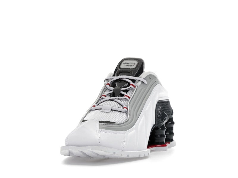 Nike Shox MR4 Mule Martine Rose Metallic Platinum Varsity Red (Women's)