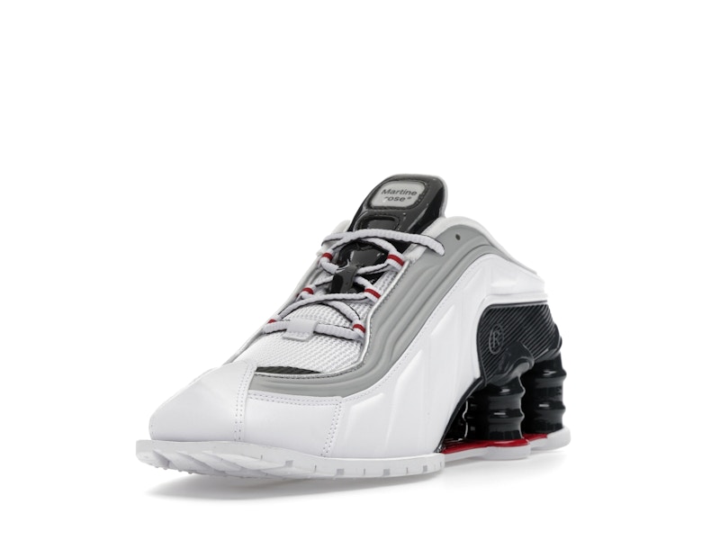 Nike Shox MR4 Mule Martine Rose Metallic Platinum Varsity Red (Women's)