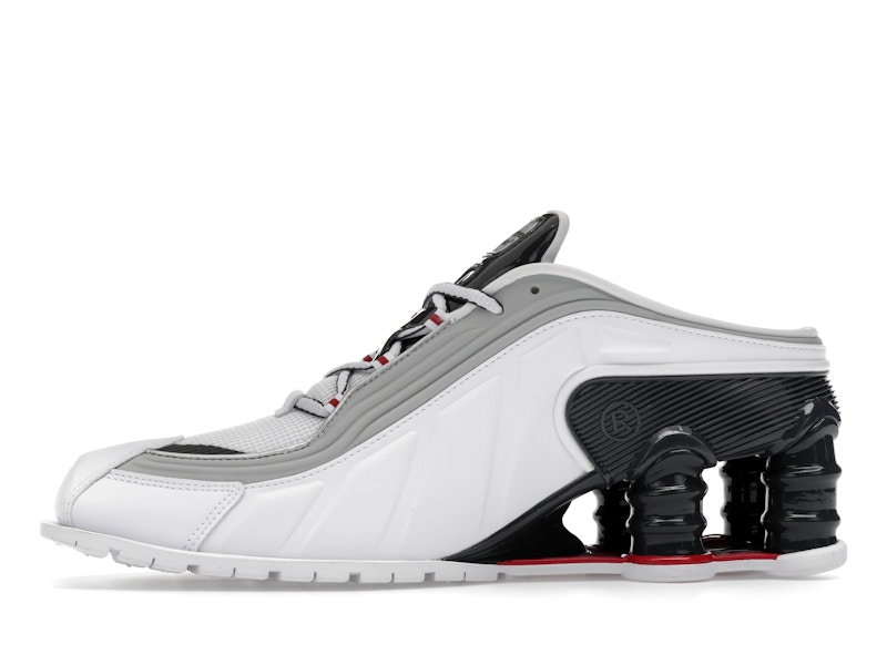 Nike Shox MR4 Mule Martine Rose Metallic Platinum Varsity Red (Women's)