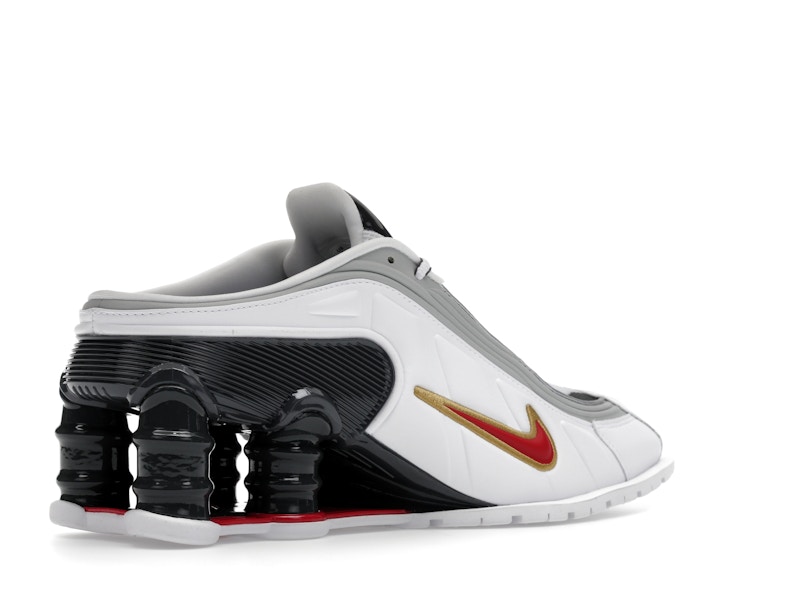 Nike Shox MR4 Mule Martine Rose Metallic Platinum Varsity Red (Women's)