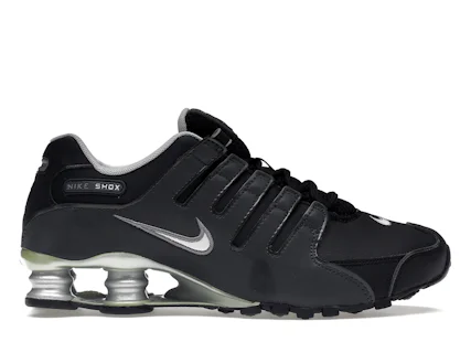 Nike Shox NZ Black Silver Men's - 501524-024 - US