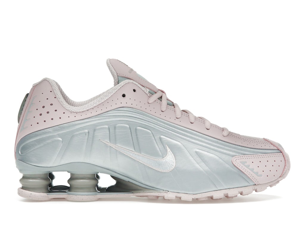 Nike Shox R4 Barely Rose Metallic Platinum (Women's) - AR3565-600 - US