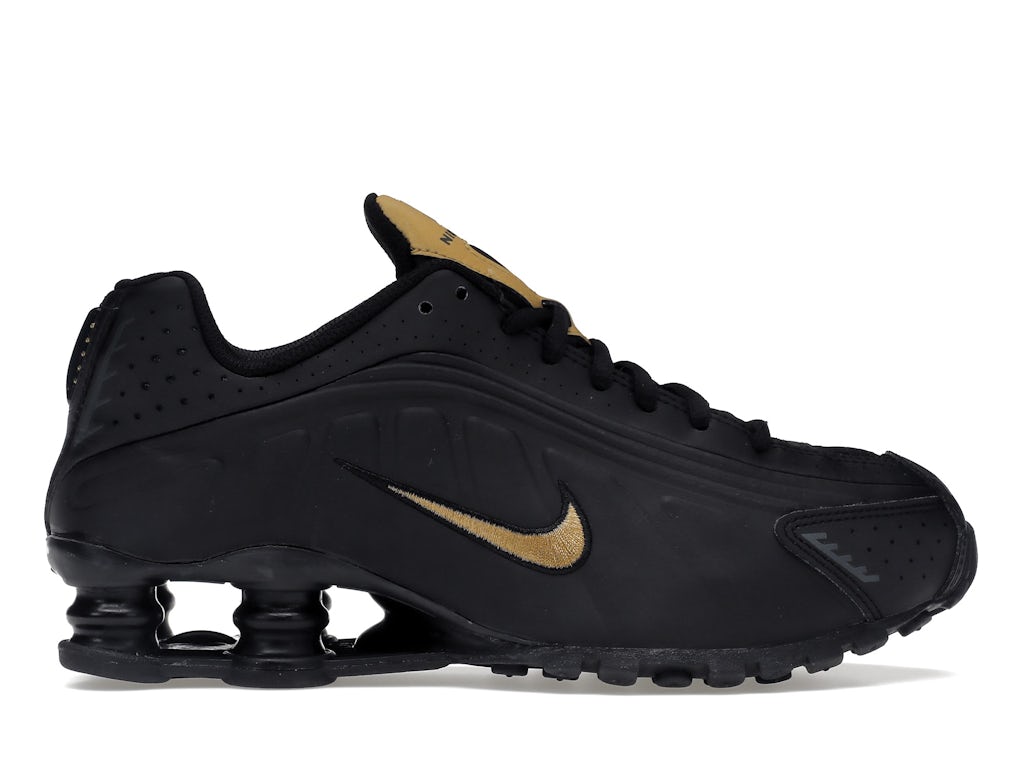 Nike Shox R4 Black Metallic Gold (GS) - BQ4000-004 - US