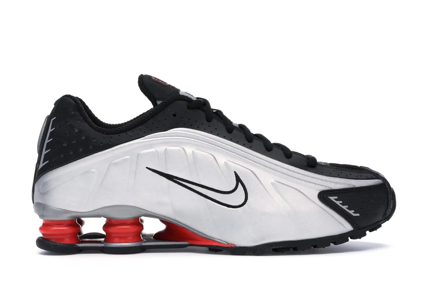 Nike Shox R4 Black Metallic Silver (2018) - BV1111-008