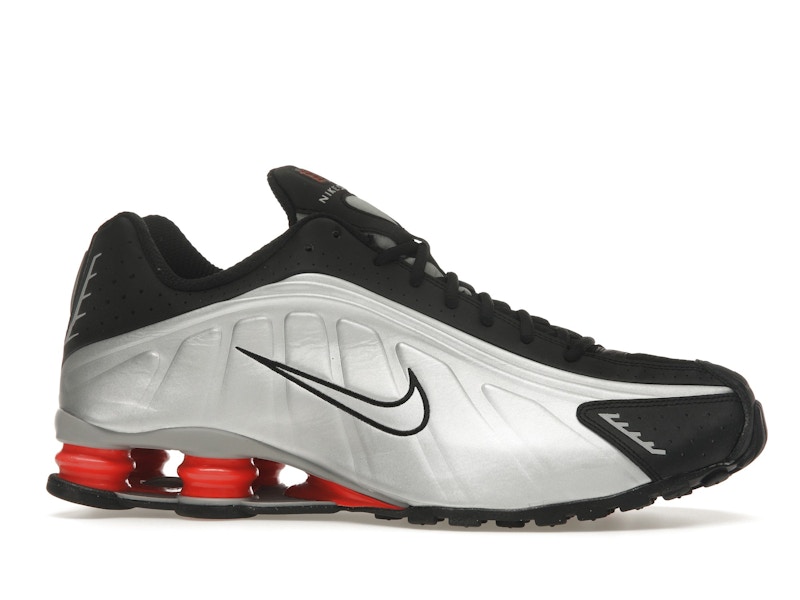 Nike Shox R4 Black Metallic Silver (2025)