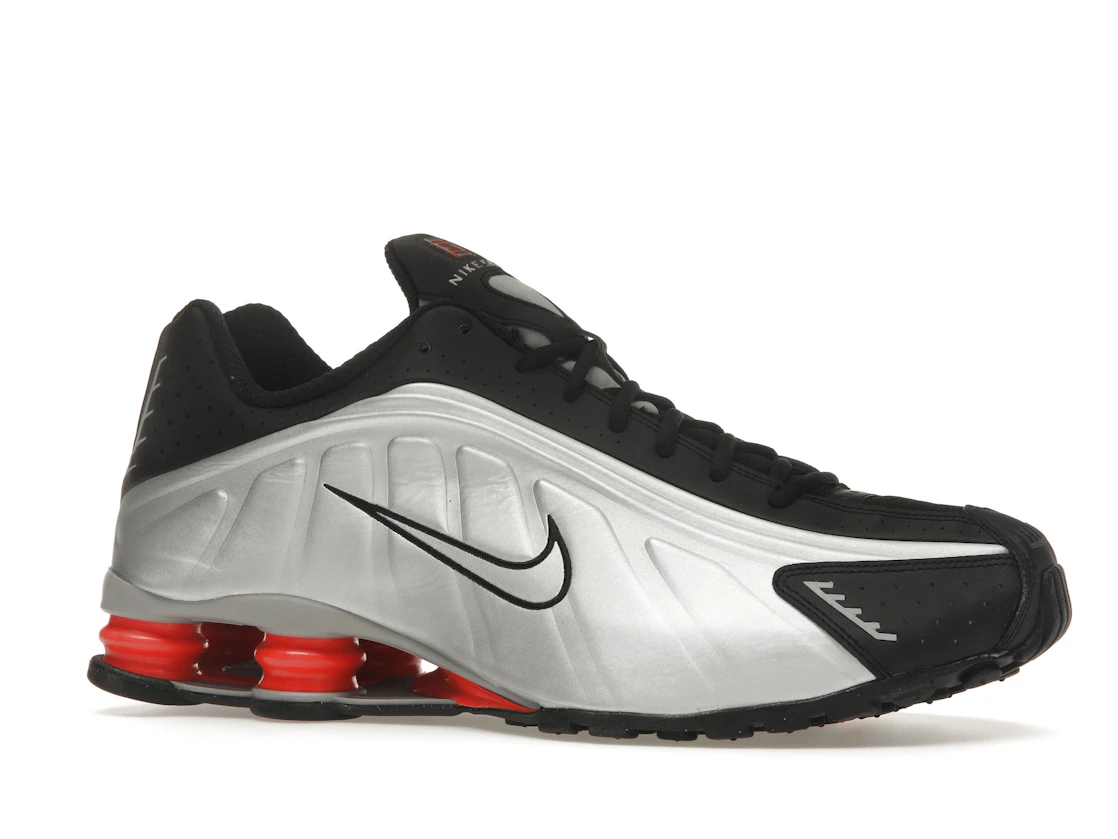 Nike Shox R4 Black Metallic Silver (2025)