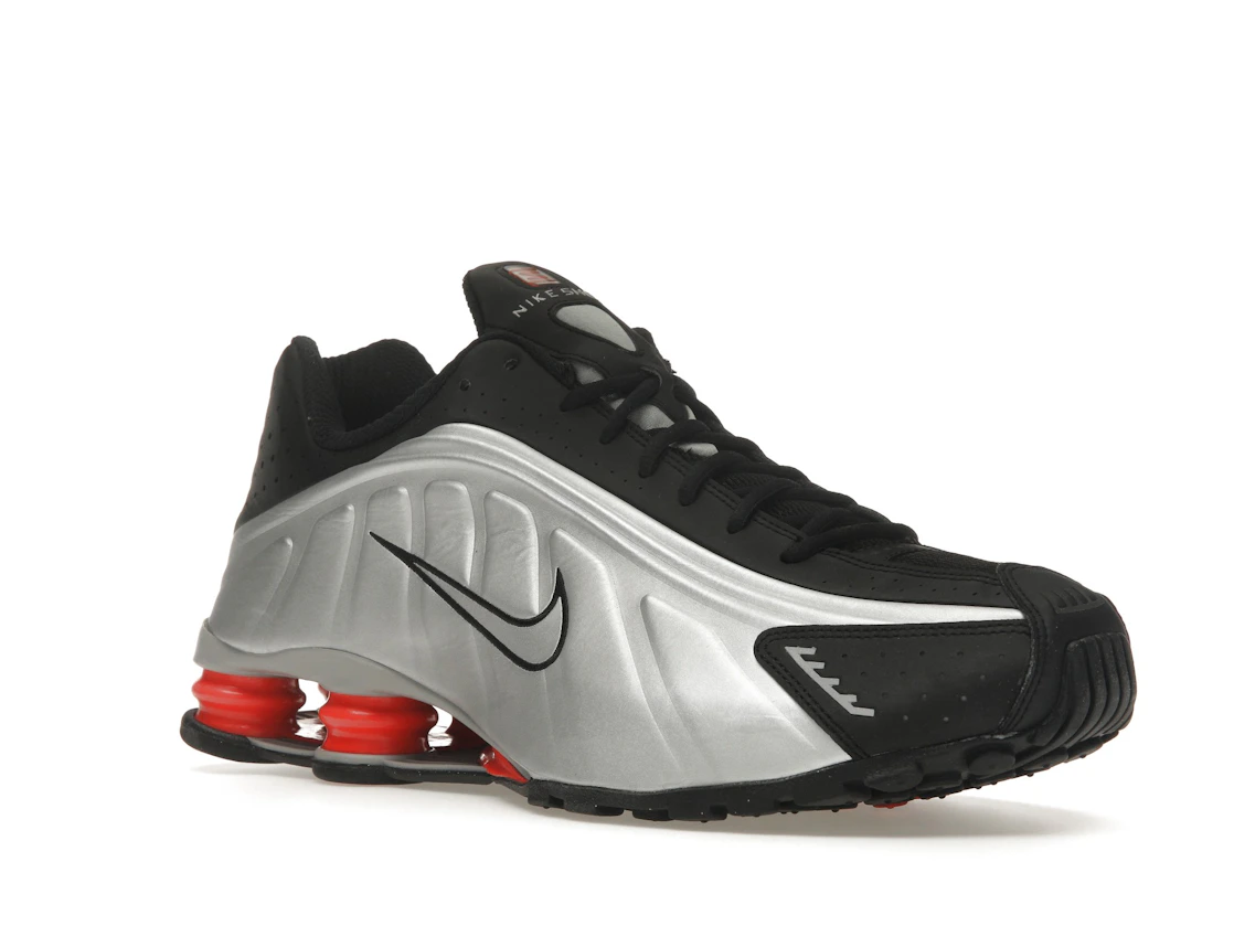 Nike Shox R4 Black Metallic Silver (2025)
