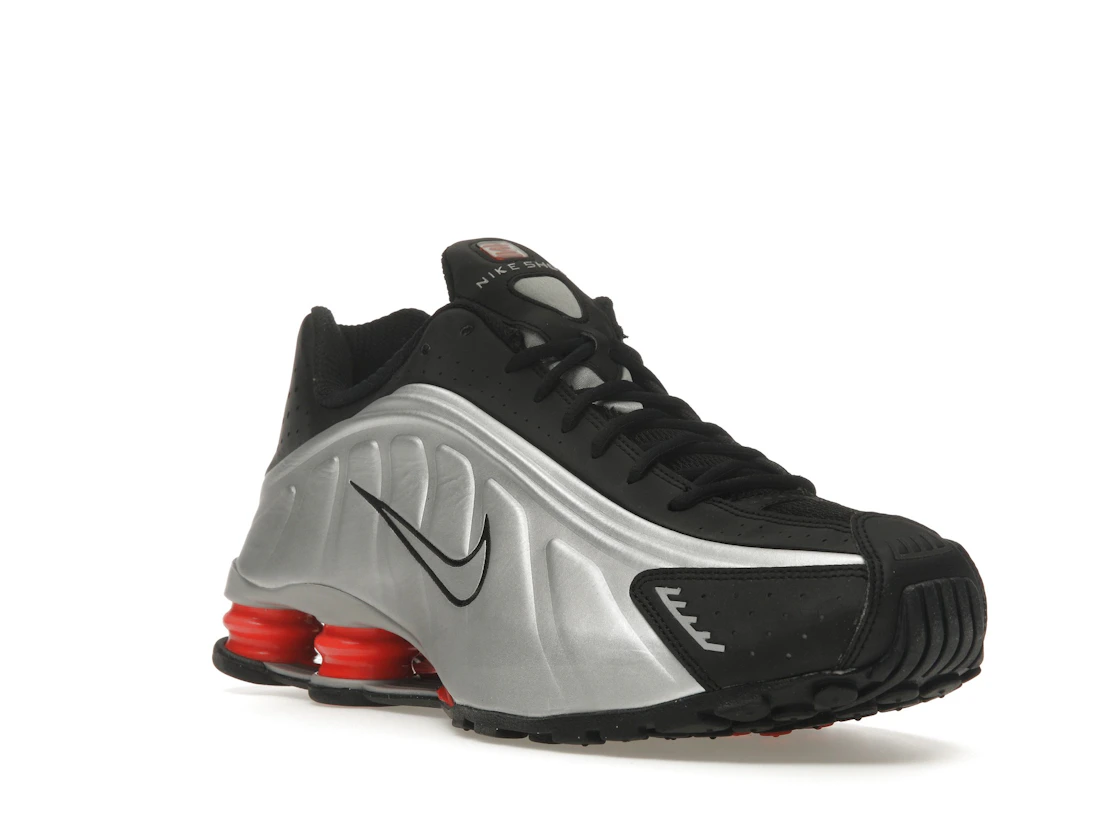 Nike Shox R4 Black Metallic Silver (2025)
