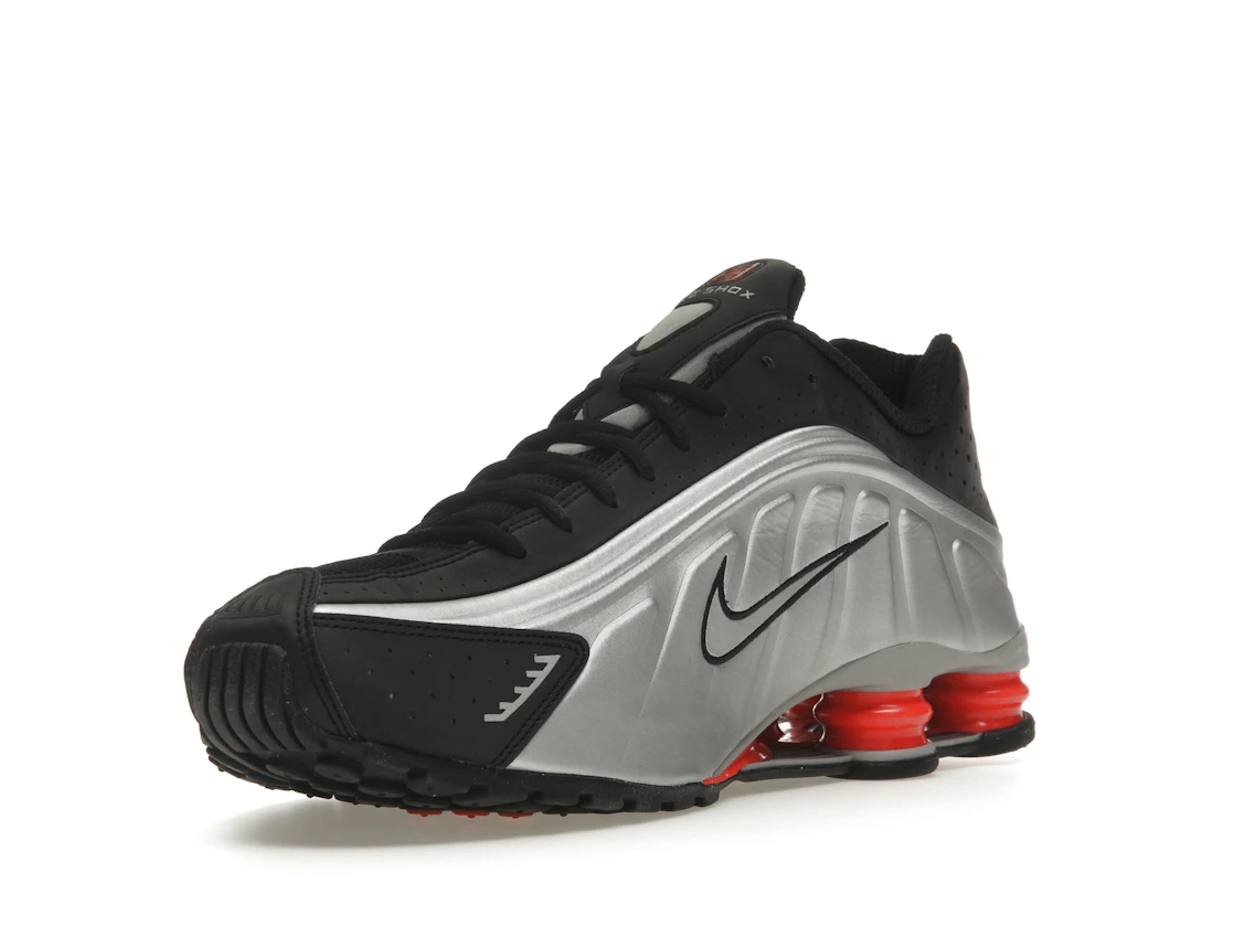 Nike Shox R4 Black Metallic Silver (2025)
