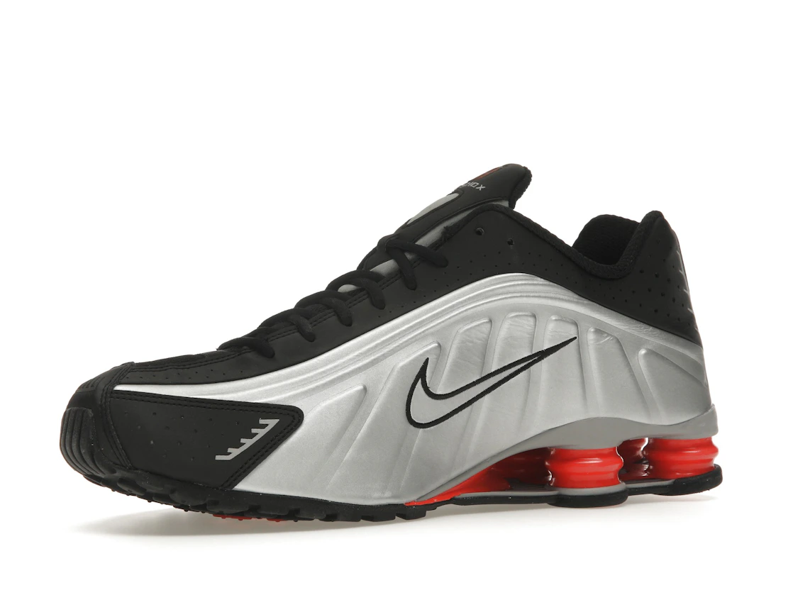 Nike Shox R4 Black Metallic Silver (2025)