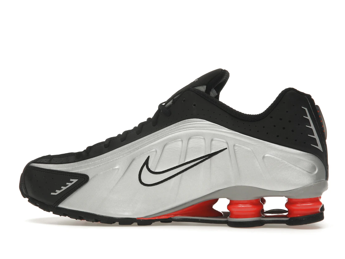 Nike Shox R4 Black Metallic Silver (2025)
