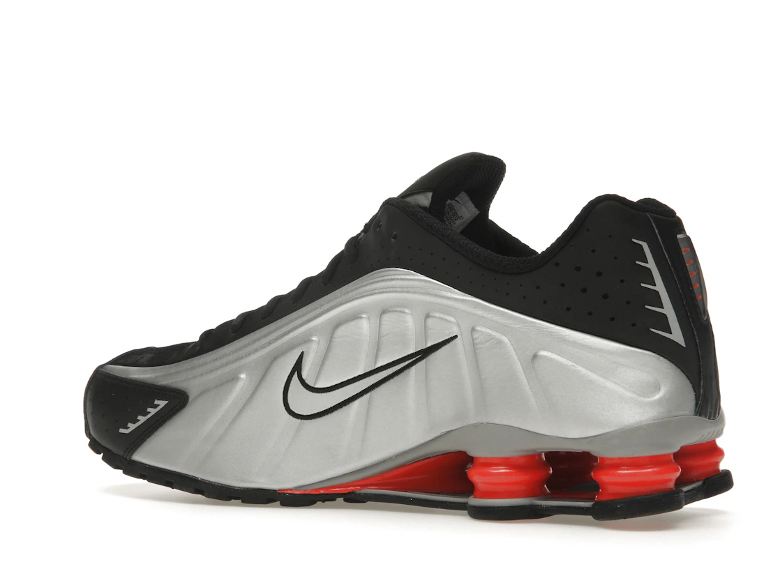 Nike Shox R4 Black Metallic Silver (2025)
