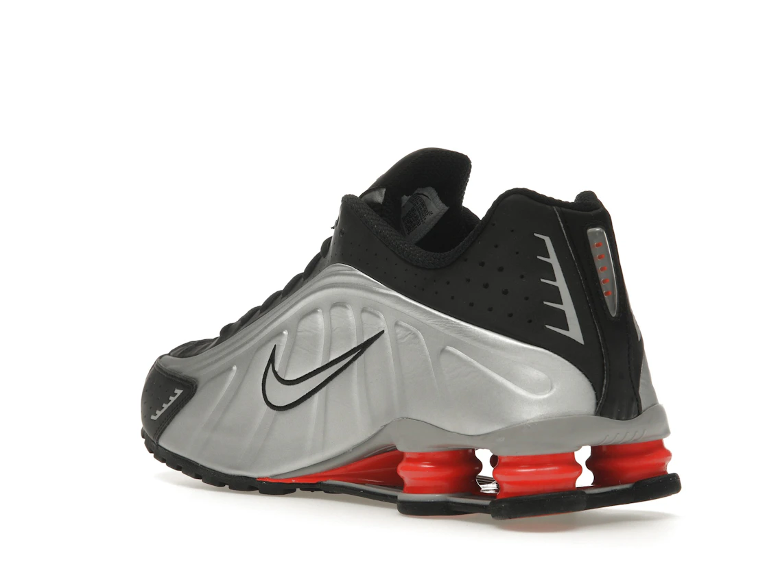 Nike Shox R4 Black Metallic Silver (2025)