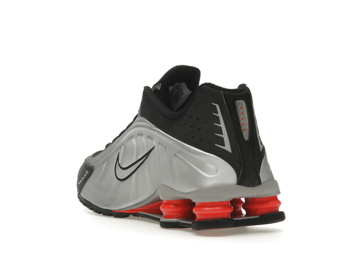Nike Shox R4 Black Metallic Silver (2025)