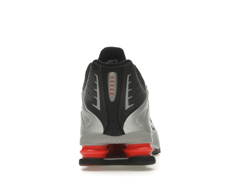 Nike Shox R4 Black Metallic Silver (2025)