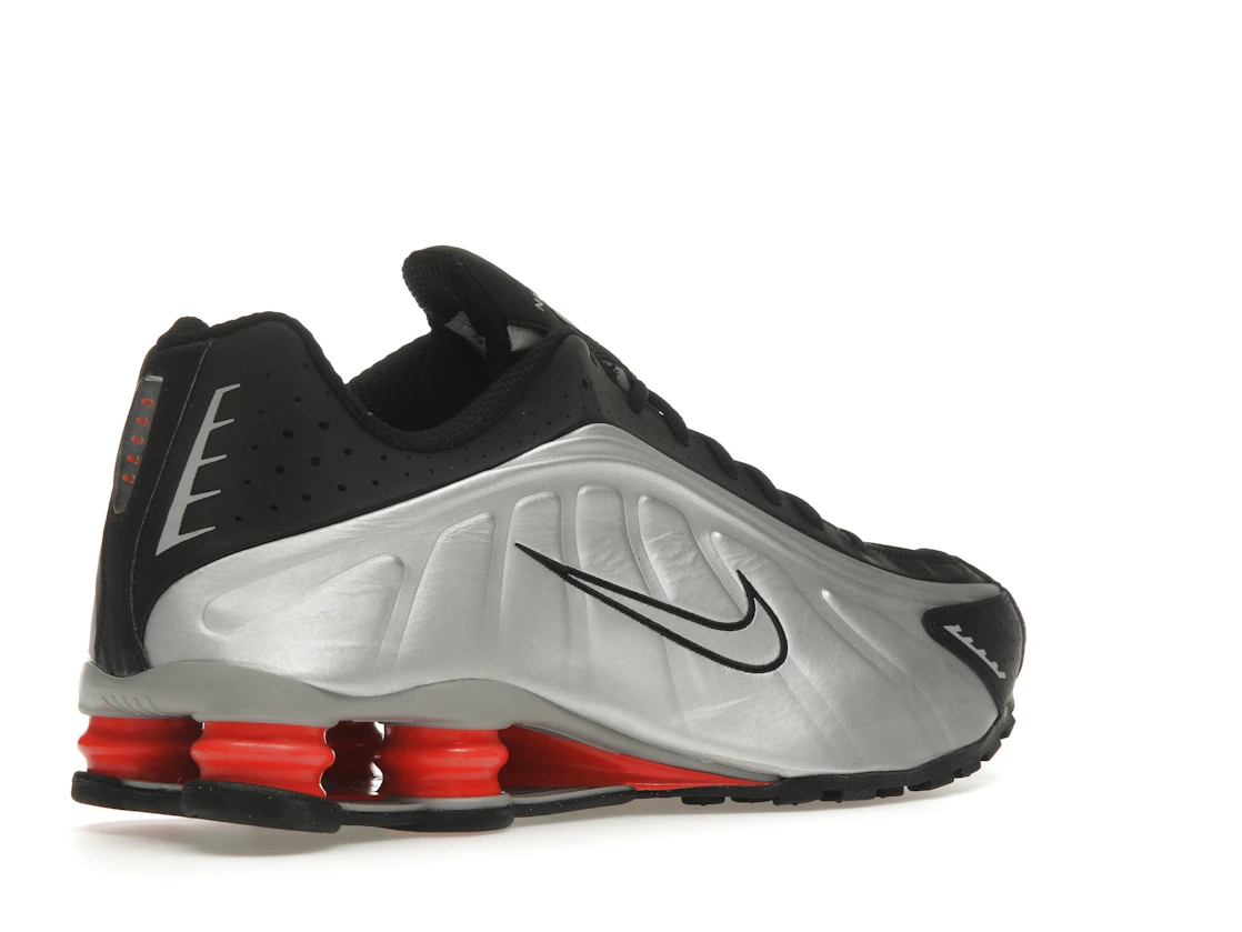 Nike Shox R4 Black Metallic Silver (2025)