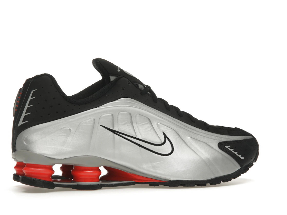Nike Shox R4 Black Metallic Silver (2025)