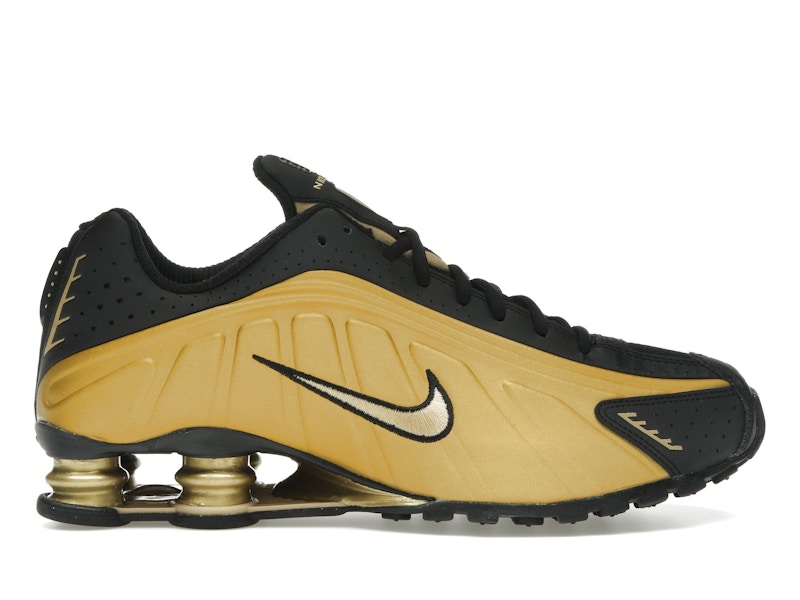 Nike Shox R4 Metallic Gold Black (2025) Men's - HQ1988-700 - US