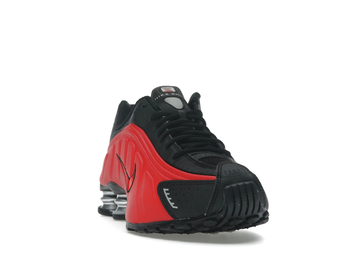 Nike Shox R4 University Red Black Metallic Silver