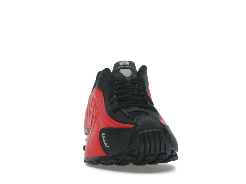 Nike Shox R4 University Red Black Metallic Silver